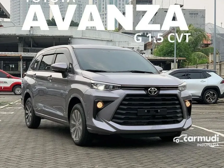 Jual Mobil Toyota Avanza 2024 G 1.5 di Jawa Barat Automatic MPV Silver Rp 230.000.000