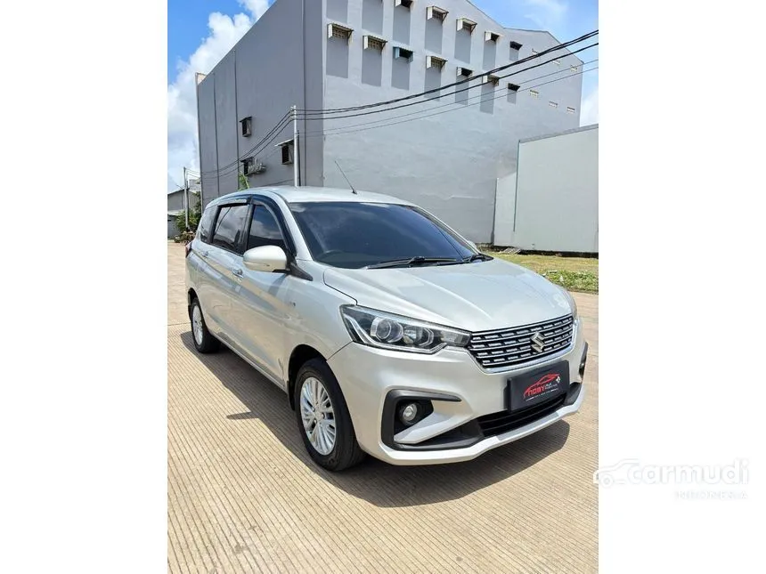 Jual Mobil Suzuki Ertiga 2018 GX 1.5 di Banten Automatic MPV Silver Rp 150.000.000