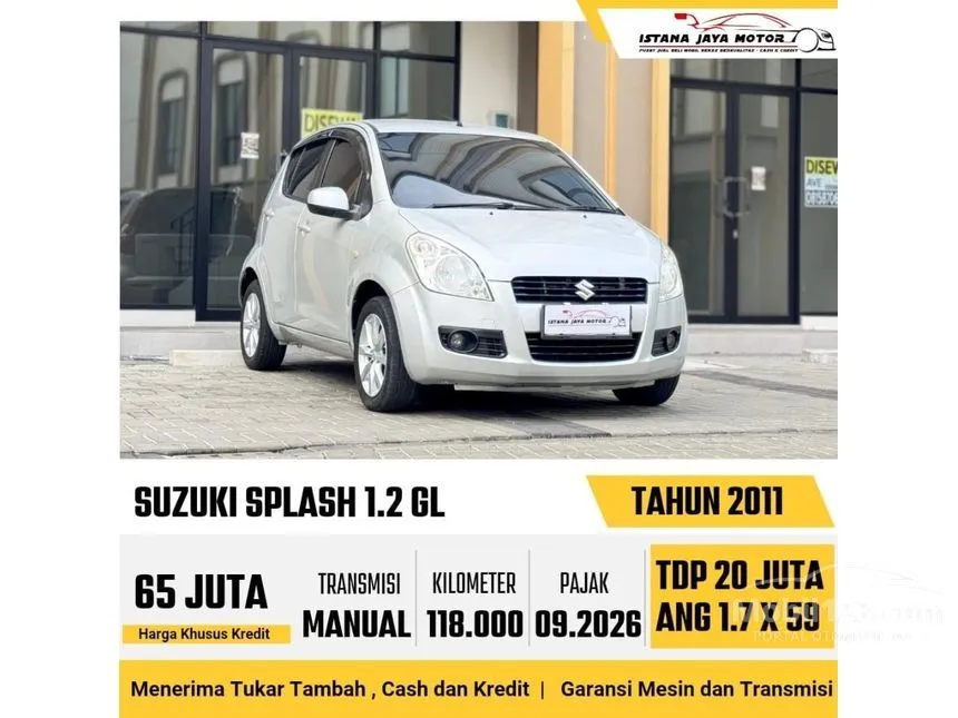 2011 Suzuki Splash GL Hatchback