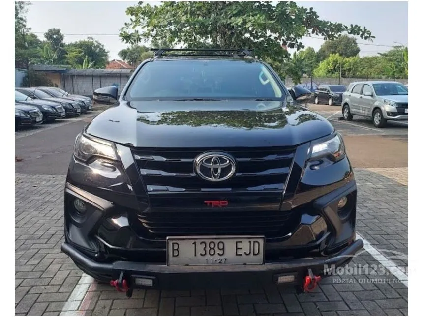 Jual Mobil Toyota Fortuner 2017 VRZ 2.4 di DKI Jakarta Automatic SUV Hitam Rp 383.000.000