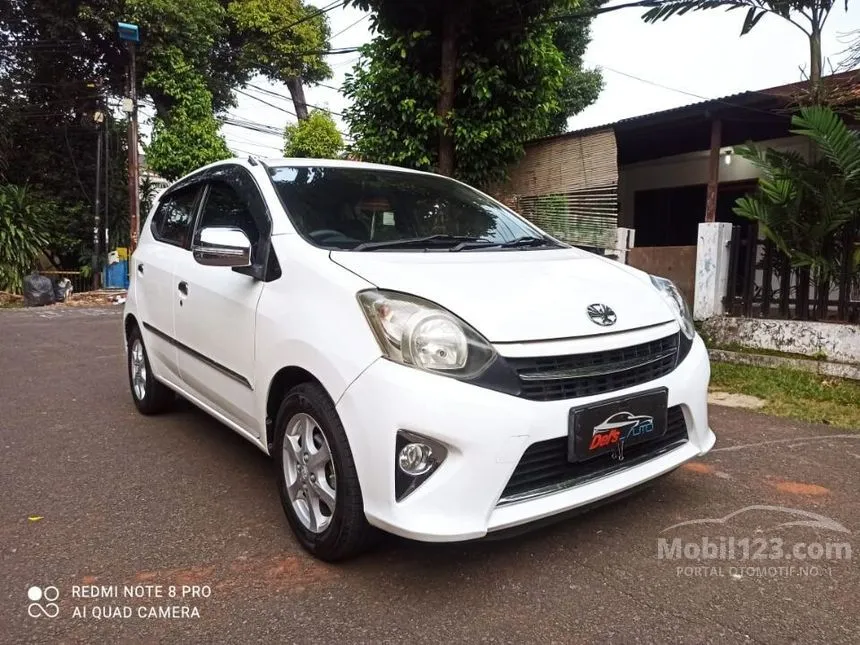 Jual Mobil Toyota Agya 2016 G 1.0 di DKI Jakarta Automatic Hatchback Putih Rp 95.000.000