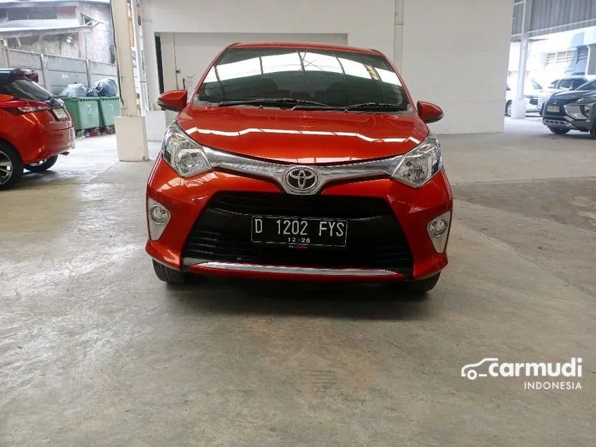 Jual Mobil Toyota Calya 2016 G 1.2 di DKI Jakarta Manual MPV Orange Rp 98.000.000