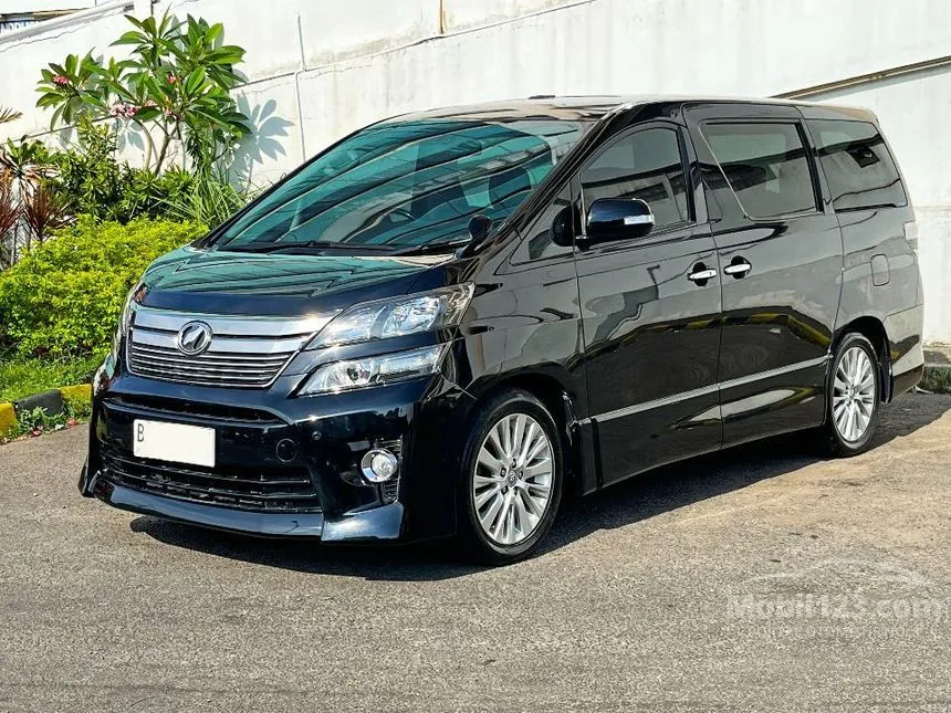 Jual Mobil Toyota Vellfire 2013 ZG 2.4 di DKI Jakarta Automatic Van Wagon Hitam Rp 309.000.000