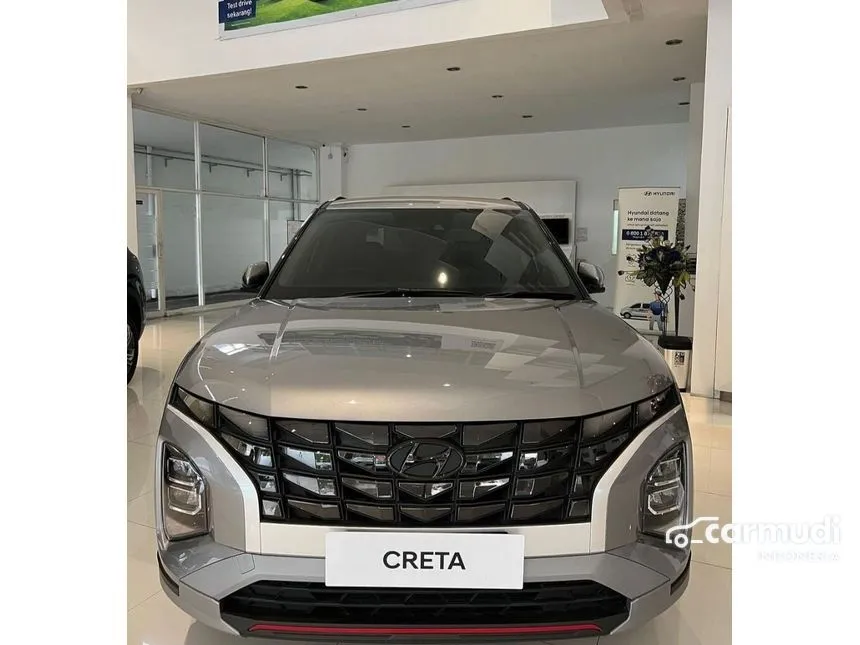 Jual Mobil Hyundai Creta 2024 Trend 1.5 di Jawa Barat Automatic Wagon Silver Rp 340.000.000
