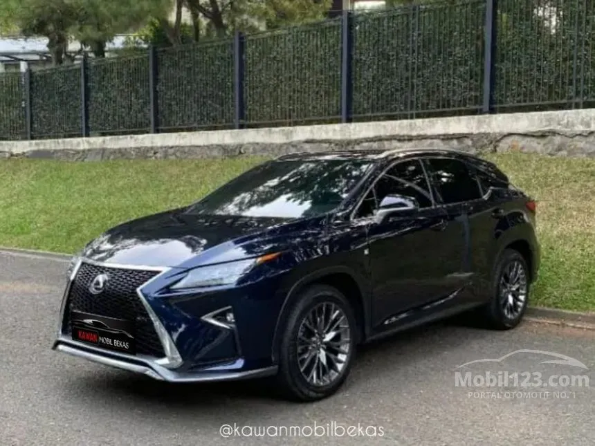 Jual Mobil Lexus RX 350 2016 F Sport 3.5 di Banten Automatic SUV Biru Rp 825.000.000