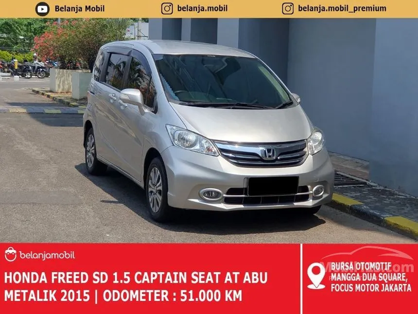 Jual Mobil Honda Freed 2015 S 1.5 di DKI Jakarta Automatic MPV Abu