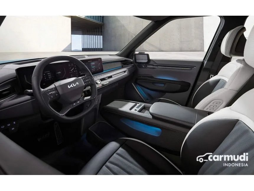 Jual Mobil KIA EV9 2024 GT Line Long Range di Jawa Barat Automatic Wagon Putih Rp 1.989.000.000