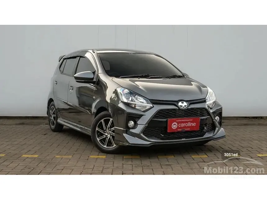 Jual Mobil Toyota Agya 2021 G 1.2 di Jawa Barat Automatic Hatchback Abu