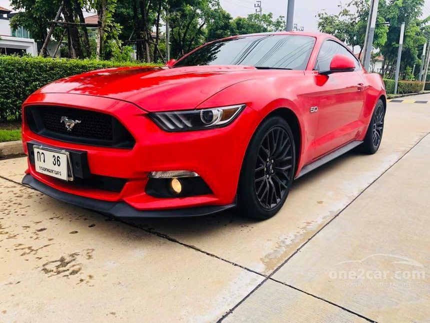 Ford Mustang 2016 Gt 5 0 In กร งเทพและปร มณฑล Automatic Coupe ส แดง 2016 Ford Mustang Gt Coupe