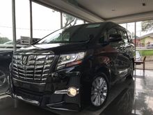 2015 UNREG TOYOTA ALPHARD 2.5 SA SPEC ( LIKE NEW CONDITION )