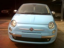 2014 Fiat 500 1.4 Lounge Blue int black steer Black.SPECIAL COLOUR.SIAPA CEPAT DIA DAPAT