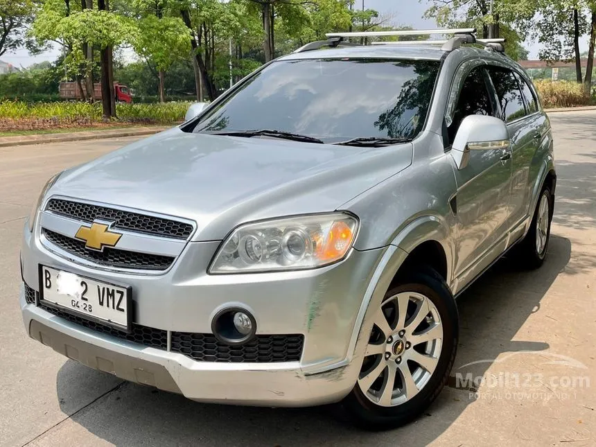 Jual Mobil Chevrolet Captiva 2010 2.0 di Banten Automatic SUV Silver Rp 119.000.000