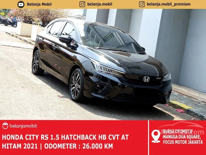 Jual Mobil Honda City 2021 RS 1.5 di DKI Jakarta Automatic Hatchback Hitam Rp 225.000.000