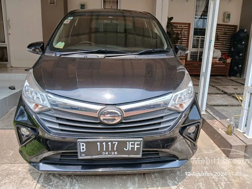 Jual Mobil Daihatsu Sigra 2021 R 1.2 di Banten Automatic MPV Hitam Rp 129.000.000
