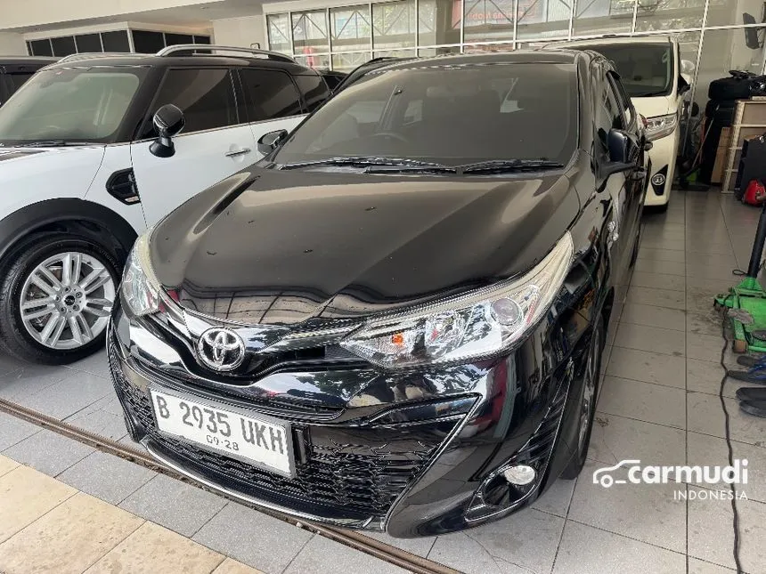 Jual Mobil Toyota Yaris 2018 G 1.5 di Banten Automatic Hatchback Hitam Rp 155.000.000