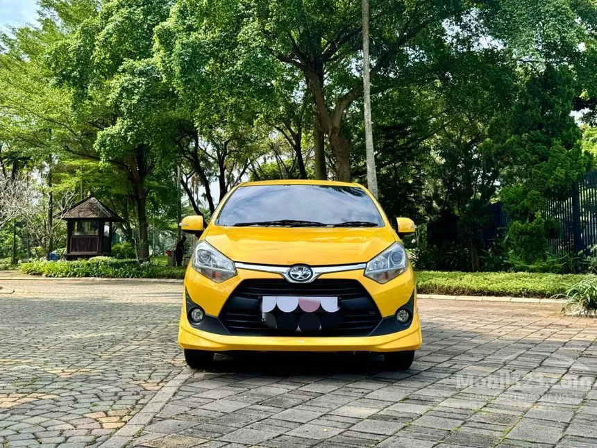 Jual Mobil Toyota Agya 2019 TRD 1.2 di Banten Automatic Hatchback Kuning Rp 127.000.000