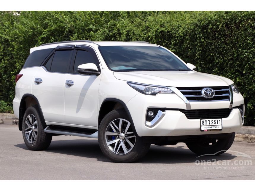 Toyota Fortuner 2018 V 2.8 in กรุงเทพและปริมณฑล Automatic SUV สีขาว for ...