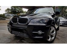BMW X6 NEW FACELIFT 2010,INCLUSIVE GST,INTERIOR LIKE NEW CONDITION,FULL LEATHER SEATS,ORIGINAL PAINT,ONE MALAY WOMAN OWNER