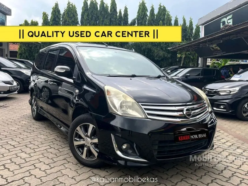 Jual Mobil Nissan Grand Livina 2012 Highway Star Autech 1.5 di Banten Automatic MPV Hitam Rp 80.000.000