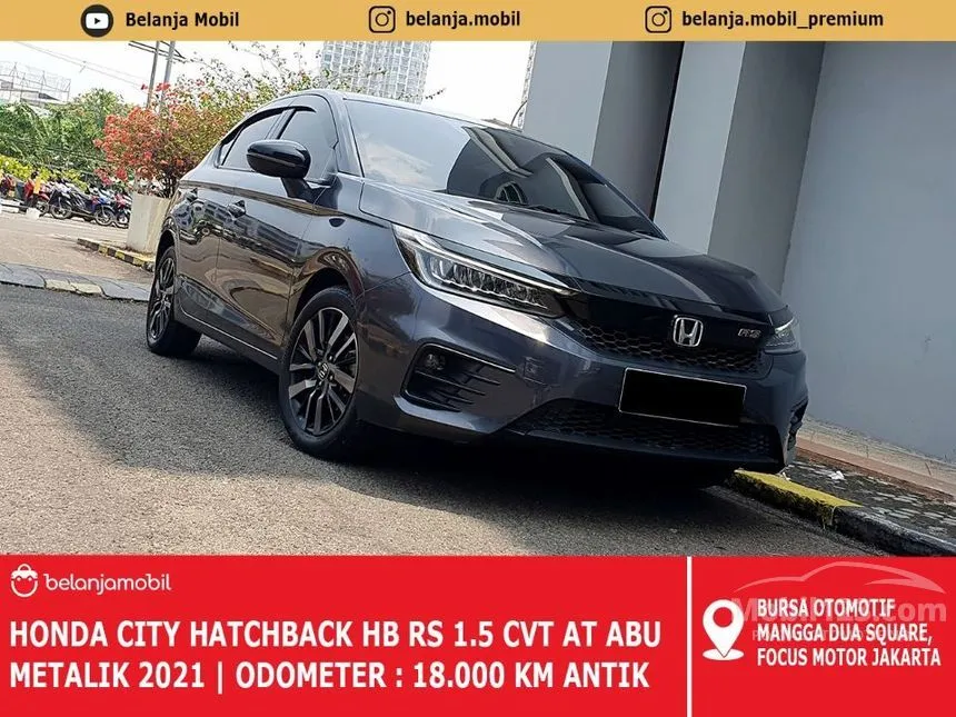 Jual Mobil Honda City 2021 RS 1.5 di DKI Jakarta Automatic Hatchback Abu