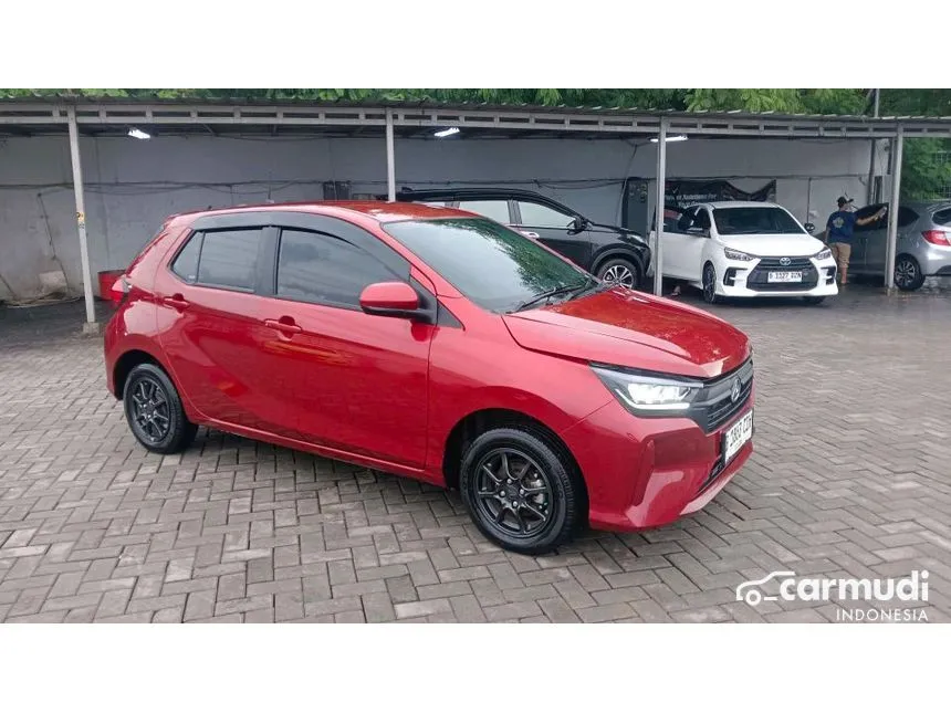 Jual Mobil Daihatsu Ayla 2023 R 1.2 di DKI Jakarta Manual Hatchback Merah Rp 121.000.000
