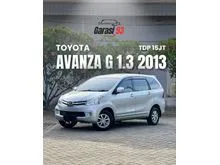 2013 Toyota Avanza 1.3 G MPV