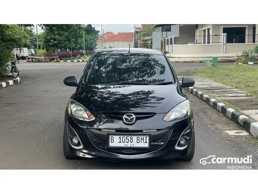 Jual Mobil Mazda 2 2010 R 1.5 di Banten Automatic Sedan Hitam Rp 87.000.000