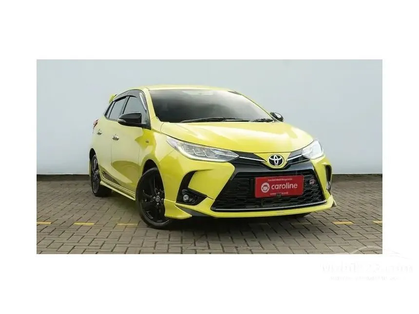 Jual Mobil Toyota Yaris 2022 S GR Sport 1.5 di Banten Automatic Hatchback Kuning Rp 247.000.000