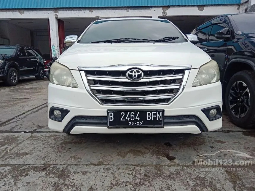 Jual Mobil Toyota Kijang Innova 2015 G 2.0 di Jawa Barat Manual MPV Putih Rp 170.000.000