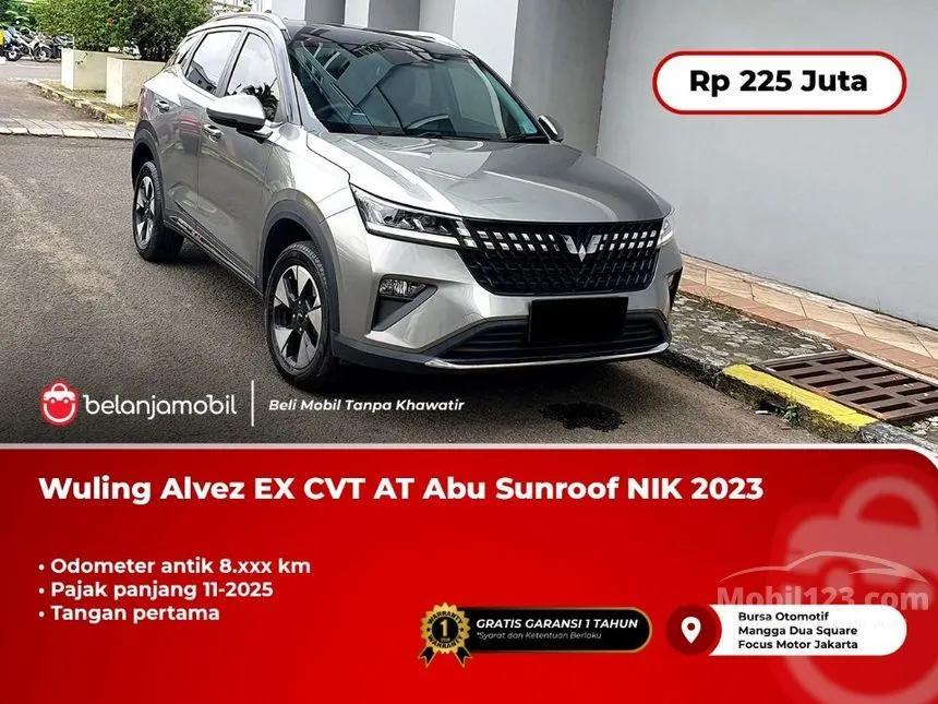 Jual Mobil Wuling Alvez 2023 EX 1.5 di DKI Jakarta Automatic SUV Abu