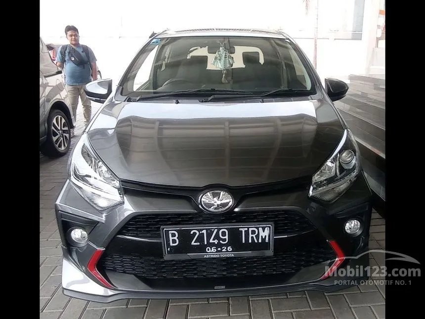 Jual Mobil Toyota Agya 2021 TRD 1.2 di DKI Jakarta Manual Hatchback Abu
