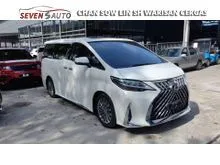 2015 Toyota Vellfire Lexus LM 2.5 Royal Edition 4 Seater Fully Converted