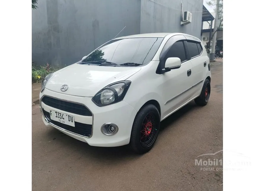 Jual Mobil Daihatsu Ayla 2013 X 1.0 di DKI Jakarta Automatic Hatchback Putih Rp 79.000.000