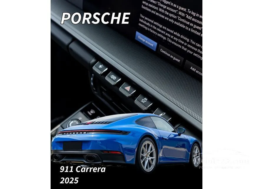 Jual Mobil Porsche 911 2025 Carrera 3.0 di DKI Jakarta Automatic Coupe Biru Rp 4.850.000.000