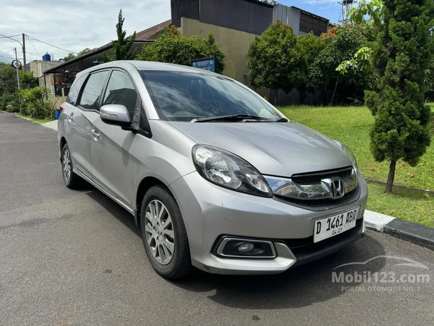 Jual Mobil Honda Mobilio 2014 E Prestige 1.5 di Jawa Barat Automatic MPV Silver Rp 120.000.000