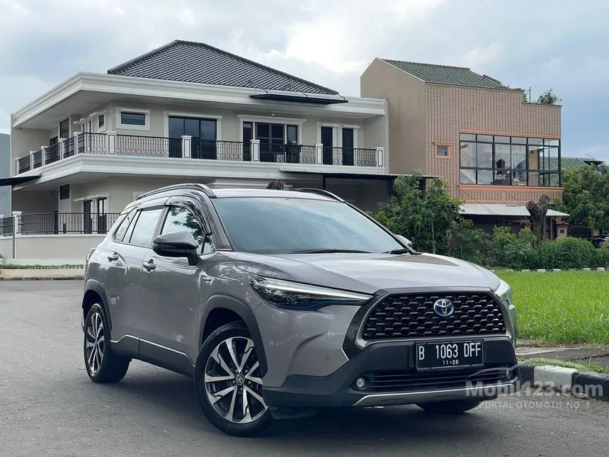 Jual Mobil Toyota Corolla Cross 2021 Hybrid 1.8 di DKI Jakarta Automatic SUV Abu