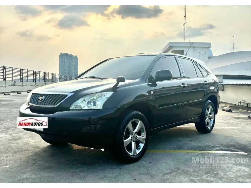 Jual Mobil Toyota Harrier 2009 240G 2.4 di Jawa Barat Automatic SUV Hitam Rp 139.000.000