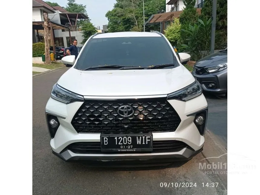 Jual Mobil Toyota Veloz 2021 Q TSS 1.5 di Banten Automatic MPV Putih Rp 233.000.000
