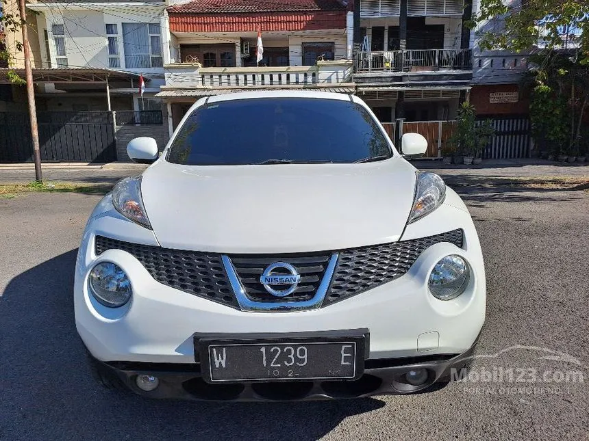 Jual Mobil Nissan Juke 2014 RX 1.5 di Jawa Timur Automatic SUV Putih Rp 140.000.000
