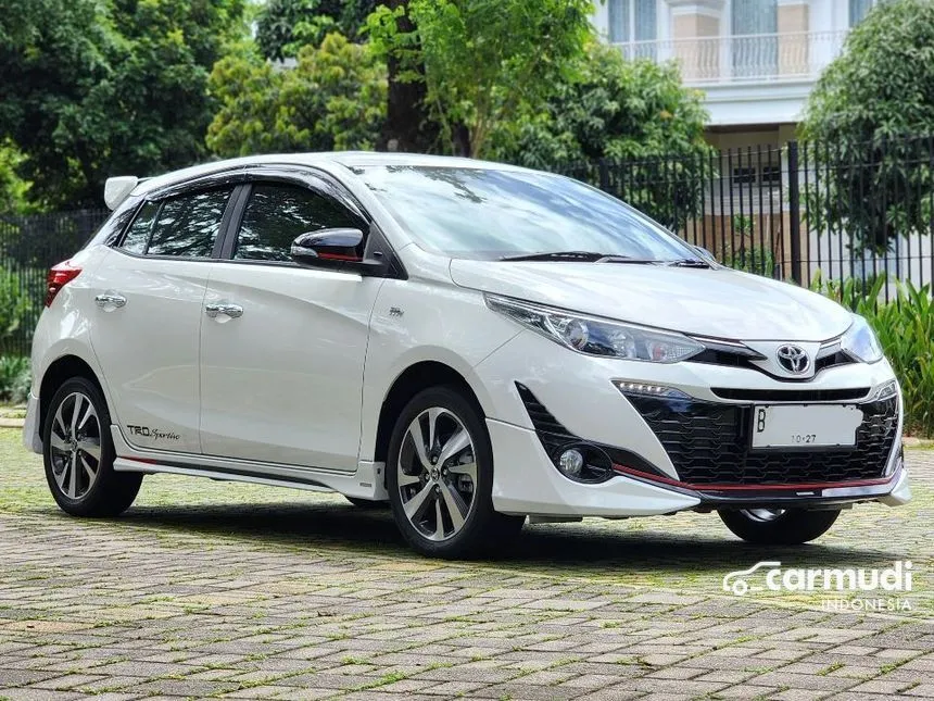 Jual Mobil Toyota Yaris 2019 TRD Sportivo 1.5 di Banten Automatic Hatchback Putih Rp 190.000.000