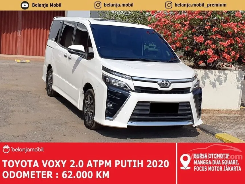 Jual Mobil Toyota Voxy 2020 2.0 di DKI Jakarta Automatic MPV Putih Rp 344.000.000