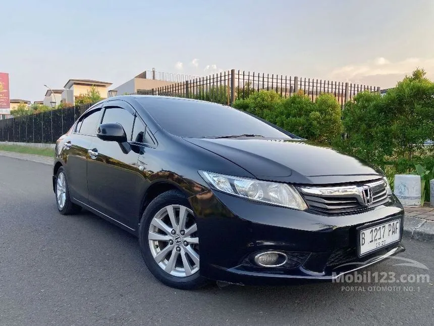 Jual Mobil Honda Civic 2013 1.8 di Banten Automatic Sedan Hitam Rp 165.000.000