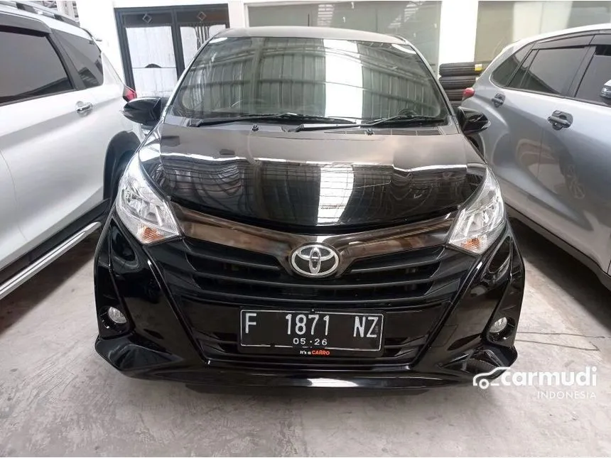 Jual Mobil Toyota Calya 2021 G 1.2 di Jawa Barat Automatic MPV Hitam Rp 134.000.000