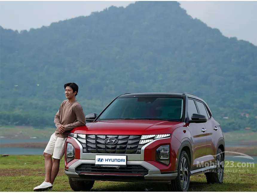 Jual Mobil Hyundai Creta 2024 Prime 1.5 di Banten Automatic SUV Silver Rp 370.000.000