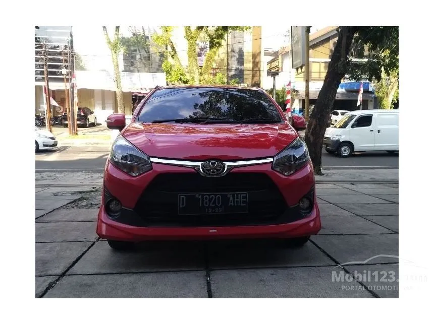 Jual Mobil Toyota Agya 2018 TRD 1.2 di Jawa Barat Automatic Hatchback Merah Rp 139.000.000