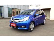 Honda Mobilio 1.5 E CVT New Dashboard AT 2016 Sporty Blue Tangan Pertama Terawat KREDIT MUDAH dibantu sampai approve