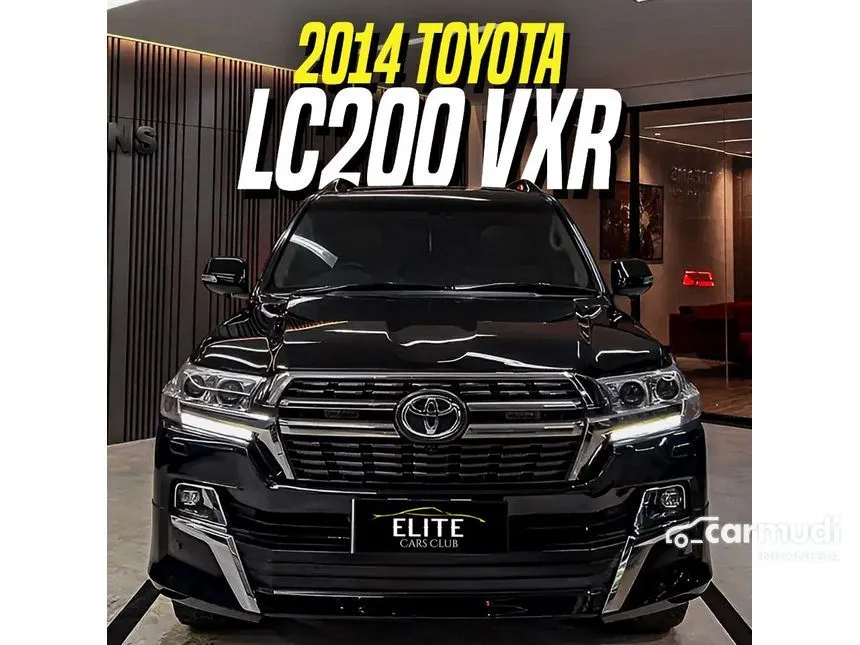 Jual Mobil Toyota Land Cruiser 2014 200 Full spec 4.5 di DKI Jakarta Automatic SUV Hitam Rp 1.195.000.000