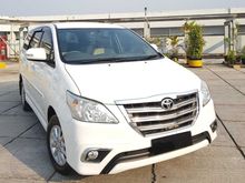Toyota Grand Innova V Solar 2014 Antik Seperti Baru