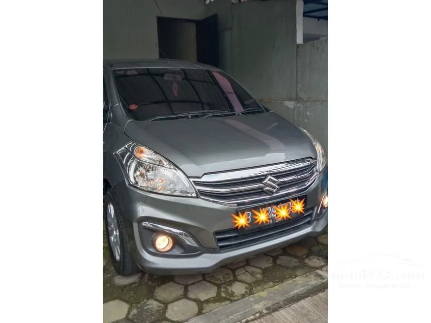 Jual Mobil Suzuki Ertiga 2015 GX 1.4 di DKI Jakarta Automatic MPV Abu