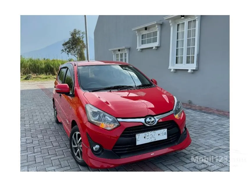 Jual Mobil Toyota Agya 2018 TRD 1.2 di Jawa Barat Automatic Hatchback Merah Rp 132.000.000